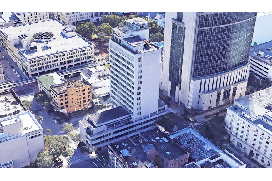 Aerial View of the Independent Life Building