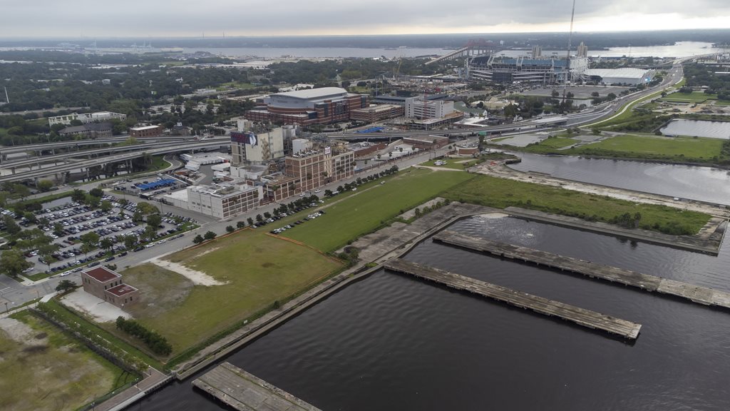 Aerial Image of the Shipyards West Site